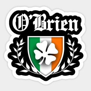 O'Brien Shamrock Crest Sticker